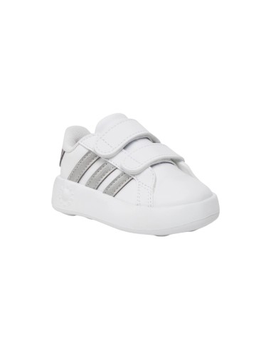 ADIDAS GRAND COURT 2.0 CF I ID5274 scarpe sportive bambino in similpelle bianco Adidas - 2 Adidas Grand Court 2.0 CF I sneakers 