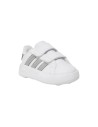 ADIDAS GRAND COURT 2.0 CF I ID5274 scarpe sportive bambino in similpelle bianco Adidas - 2 Adidas Grand Court 2.0 CF I sneakers 