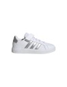 Adidas Grand Court 2.0 EL K GW6516 sneakers sportive bambina in pelle bianco Adidas - 1 Adidas Grand Court 2.0 EL K scarpe sport