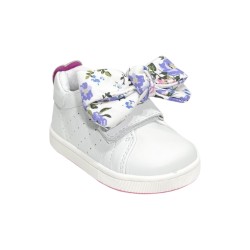 Balducci Soft CITA6353F sneakers bambina primi passi in pelle bianco fucsia 2