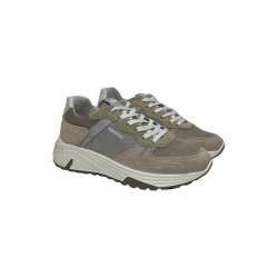 Igi&Co 7636211 sneakers uomo in camoscio beige multicolor 2