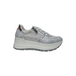 Igi&Co 7661322 sneakers donna in pelle argento