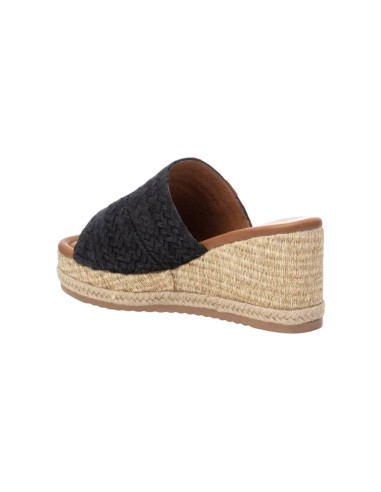 Refresh 171753 sandali donna in tessuto nero Refresh - 2 Refresh sandali donna in tessuto con rialzo 