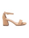 REFRESH 171830 sandali donna con tacco in camoscio color taupe beige Refresh - 1 Refresh sandali estivi donna con tacco doppio i