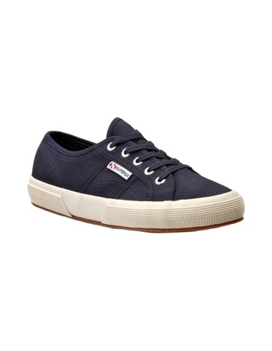 SUPERGA 2750 Cotu Classic S000010 sneakers basse unisex in tela blu Superga - 1 Superga scarpe sportive unisex telate blu navy 