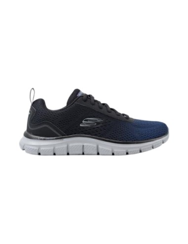 Skechers 232399/NVBK sneakers uomo in tessuto blu Skechers - 1 Skechers sneakers sportive uomo in tessuto traspirante blu e nero