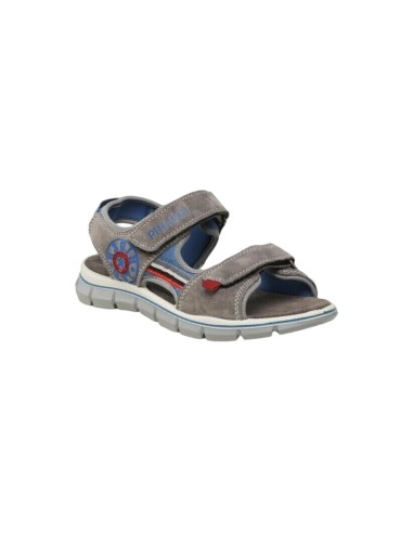 PRIMIGI 3896033 sandali kids bambino in camoscio grigio Primigi - 1 Primigi sandali estivi bambino in camoscio con doppio velcro