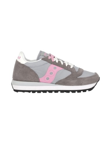 SAUCONY JAZZ ORIGINAL S1044-675 sneakers donna in camoscio e tessuto grigio rosa Saucony - 1 Saucony Jazz Originals scarpe sport