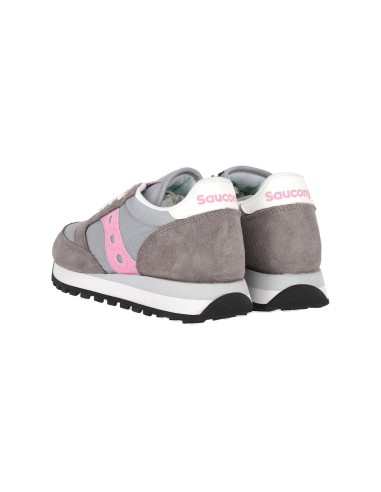 SAUCONY JAZZ ORIGINAL S1044-675 sneakers donna in camoscio e tessuto grigio rosa Saucony - 2 Saucony Jazz Originals scarpe sport