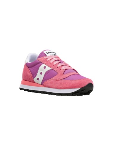 SAUCONY JAZZ ORIGINAL S1044-663 sneakers donna in camoscio e tessuto pink rose Saucony - 2 Saucony Jazz Originals scarpe sportiv