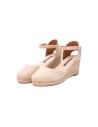 Refresh 170770 sandali donna in camoscio beige Refresh - 3 Refresh espadrillas donna con zeppa in camoscio color beige 