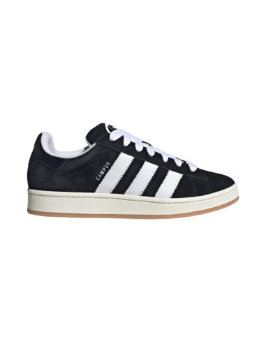 ADIDAS CAMPUS 00s HQ8708 sneakers sportive uomo in camoscio nero e bianco Adidas - 1 Adidas Campus 00s scarpe casual uomo in bla