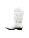 ROMANCIAGA shoes Stivali donna con tacco in similpelle bianco Romanciaga - 2 Romanciaga stivaletti in ecopelle modello camperos 