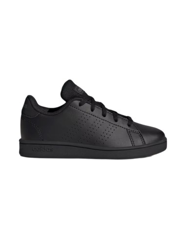 Adidas Advantage K GW6484 sneakers unisex in similpelle nero Adidas - 1 Adidas Advantage K sneakers sportive casual unisex in ec