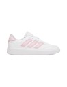 Adidas Courtblock IF6466 sneakers sportive donna in pelle bianco e rosa Adidas - 1 Adidas Courtblock scarpe da ginnastica donna 