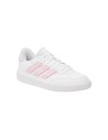 Adidas Courtblock IF6466 sneakers sportive donna in pelle bianco e rosa Adidas - 2 Adidas Courtblock scarpe da ginnastica donna 