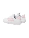 Adidas Courtblock IF6466 sneakers sportive donna in pelle bianco e rosa Adidas - 3 Adidas Courtblock scarpe da ginnastica donna 