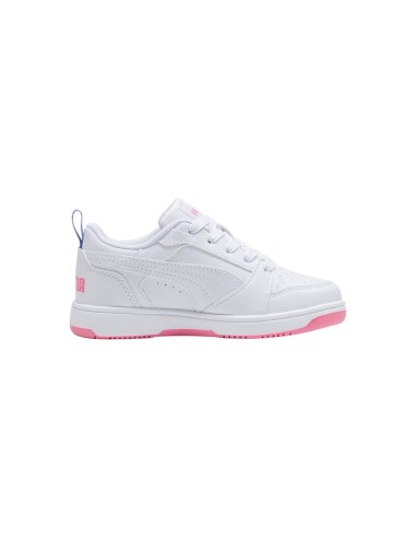 Puma Rbd v6 Lo Deep Dive AC PS 397350 01 sneakers bambina in pelle bianco Puma - 2 Puma Kids Rbd v6 Lo Deep Dive AC PS scarpe sp