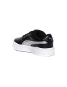 Puma Carina 2.0 Glitzy PS 386183 02 sneakers bambina in pelle nero e argento Puma - 2 Puma Carina 2.0 Glitzy scarpe sportive kid