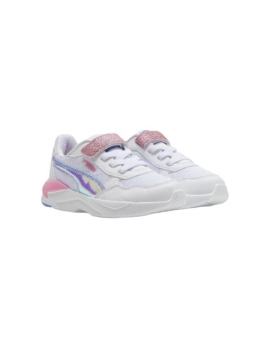 Puma X-Ray Speed Lite Deep AC+PS 396567 01 sneakers bambina in bianco multicolor Puma - 1 Puma X-Ray Speed Lite Deep scarpe spor