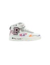 Primigi 6968200 sneakers bambina in similpelle bianco multicolor Primigi - 1 Primigi scarpe alte bambina calzata kids in ecopell