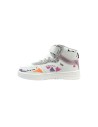 Primigi 6968200 sneakers bambina in similpelle bianco multicolor Primigi - 3 Primigi scarpe alte bambina calzata kids in ecopell