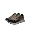 Igi&Co 6672566 sneakers donna in pelle e camoscio nero e bronzo Igi&Co - 2 Igi&amp;Co scarpe comode donna in vera pelle con chiu