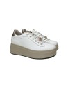 Igi&Co 6672200 sneakers donna in pelle nappa soft bianco Igi&Co - 1 Igi&amp;Co scarpe comode casual da donna in vera pelle con f