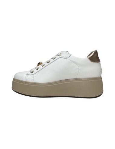 Igi&Co 6672200 sneakers donna in pelle nappa soft bianco Igi&Co - 2 Igi&amp;Co scarpe comode casual da donna in vera pelle con f