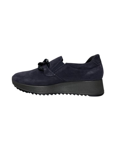 Enval Soft 6777711 slip on donna linea comoda in camoscio blu notte Enval Soft - 2 Enval Soft scarpe comode donna linea soft in 