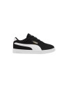 Puma Club II PS 398887 01 sneakers bambino in camoscio nero e bianco Puma - 1 Puma Club II PS scarpe sportive casual calzata kid