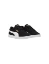 Puma Club II PS 398887 01 sneakers bambino in camoscio nero e bianco Puma - 2 Puma Club II PS scarpe sportive casual calzata kid