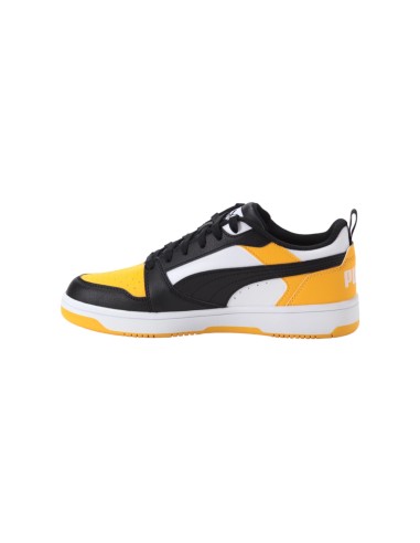 Puma Rebound V6 Lo Jr 393833 18 sneakers sportive unisex da ragazzo multicolor Puma - 3 Puma Rebound V6 Lo Jr scarpe casual unis