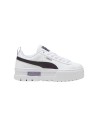 Puma Mayze Lth Jr 384527 29 sneakers donna in pelle bianco Puma - 1 Puma Mayze Lth Jr scarpe sportive casual da donna in pelle b