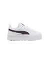 Puma Mayze Lth Jr 384527 29 sneakers sportive donna in pelle bianco Puma - 2 Puma Mayze Lth Jr scarpe sportive casual da donna i