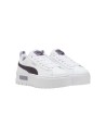 Puma Mayze Lth Jr 384527 29 sneakers donna in pelle bianco Puma - 3 Puma Mayze Lth Jr scarpe sportive casual da donna in pelle b