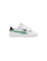 Puma Smash 3.0 L Masked Hero V Inf 395460 01 sneakers bambino in pelle bianco Puma - 1 Puma Smash 3.0 L scarpe sportive bambino 