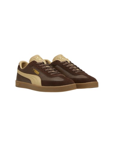 Puma Club II Era 397447 01 sneakers uomo in camoscio marrone Puma - 1 Puma Club II Era scarpe casual uomo in camoscio e pelle br