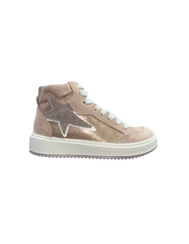 Primigi 6867500 sneakers bambina in camoscio nude Primigi - 1 Primigi scarpe alte bambina calzata kids in camoscio con chiusura 