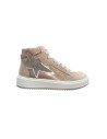 Primigi 6867500 sneakers bambina in camoscio nude Primigi - 1 Primigi scarpe alte bambina calzata kids in camoscio con chiusura 