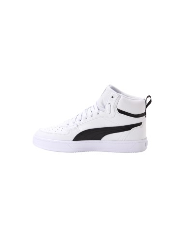 Puma Caven 2.0 Mid Jr 393842 01 sneakers sportive unisex in pelle bianco nero Puma - 3 Puma Caven 2.0 Mid Jr scarpe unisex da ra