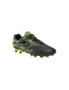 Joma Powerful 2331 Black Lemon Fluor Firm Ground scarpe da calcio uomo Joma - 2 Joma Scarpe da calcio uomo in similpelle nero e 