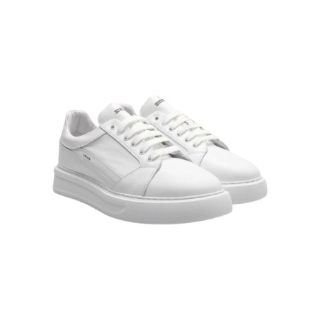 Exton 990 sneakers uomo in pelle bianco