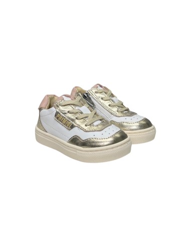 Primigi 6908022 sneakers bambina in pelle bianco platino Primigi - 1 Primigi scarpe bambina primi passi in pelle con chiusura la