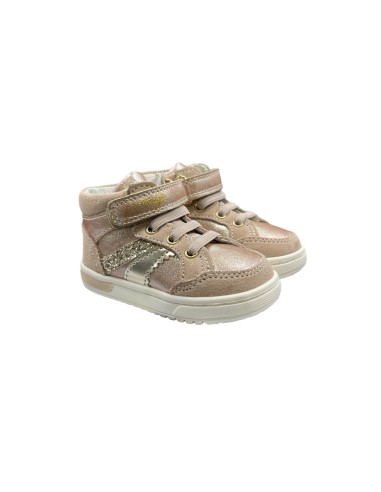 Primigi 6904711 sneakers bambina in camoscio nude Primigi - 1 Primigi scarpe bambina primi passi in camoscio con chiusura velcro