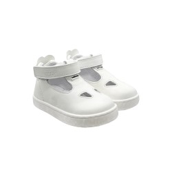Balducci Soft CITA5832B scarpe bambino primi passi in pelle bianco 2
