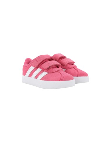 Adidas VL Court 3.0 CF I IH4957 sneakers sportive bambina in camoscio pink Adidas - 1 Adidas VL Court 3.0 scarpe sportive bambin