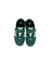 Adidas VL Court 3.0 EL C ID9151 sneakers sportive bambino in camoscio verde Adidas - 2 Adidas VL Court 3.0 scarpe sportive calza