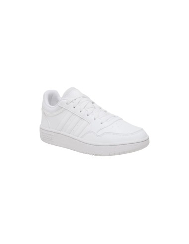 Adidas Hoops 3.0 K GW0433 sneakers sportive unisex in similpelle bianco Adidas - 1 Adidas Hoops 3.0 K scarpe sportive unisex da 