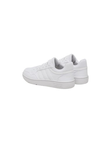 Adidas Hoops 3.0 K GW0433 sneakers sportive unisex in similpelle bianco Adidas - 2 Adidas Hoops 3.0 K scarpe sportive unisex da 